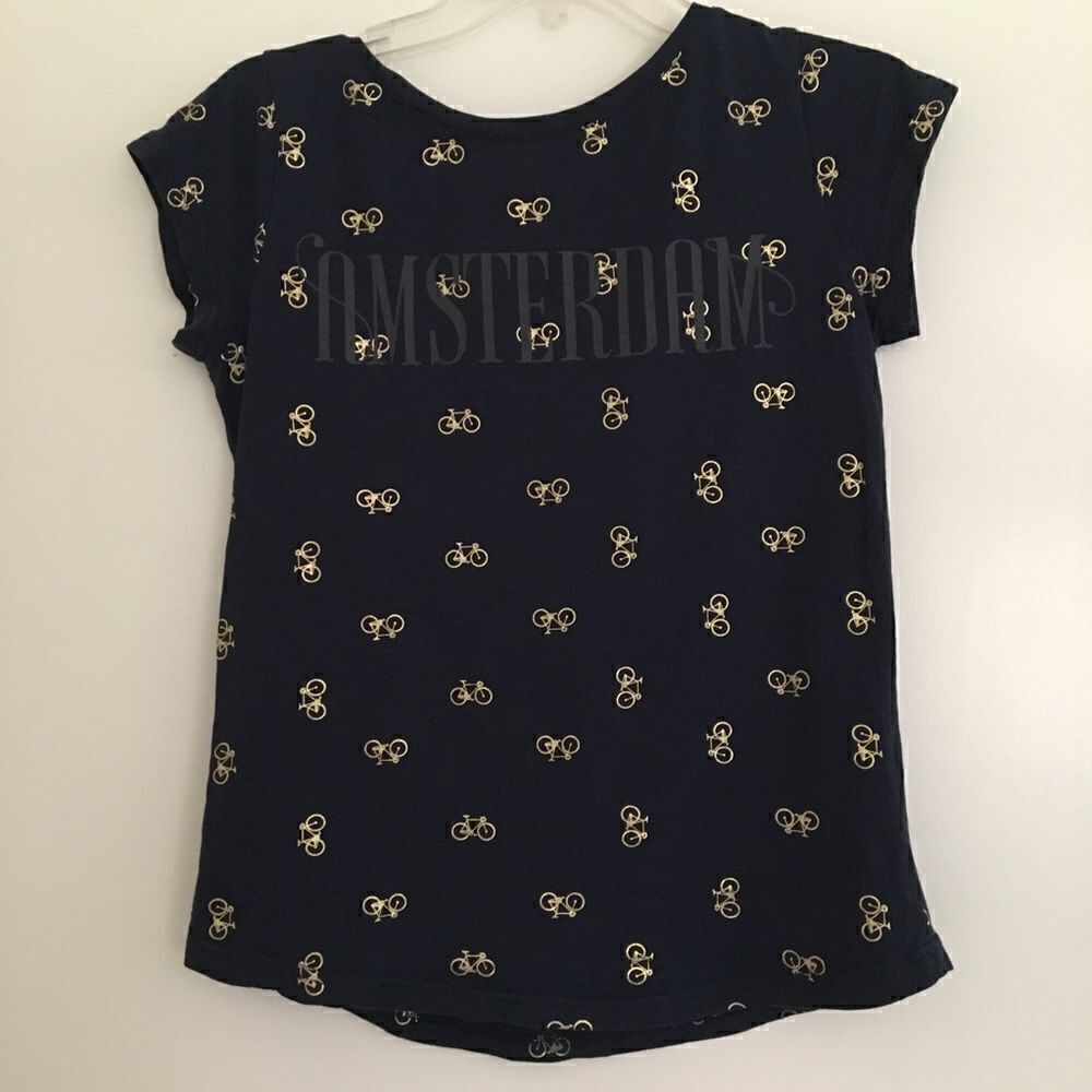 ‎Fox Amsterdam navy bicycle shirt S